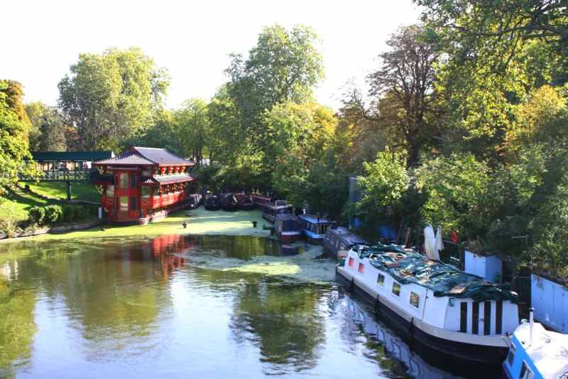 quartiers Londres Saint Regent's canal