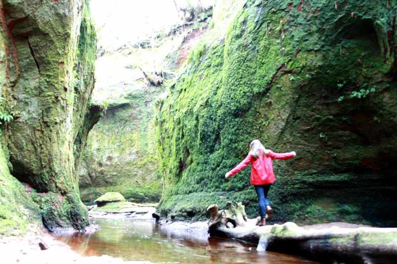 Finnich Glen en Écosse