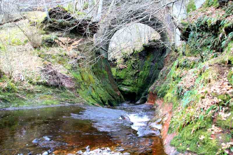 Finnich Glen en Écosse