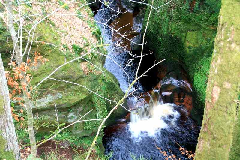 Finnich Glen en Écosse