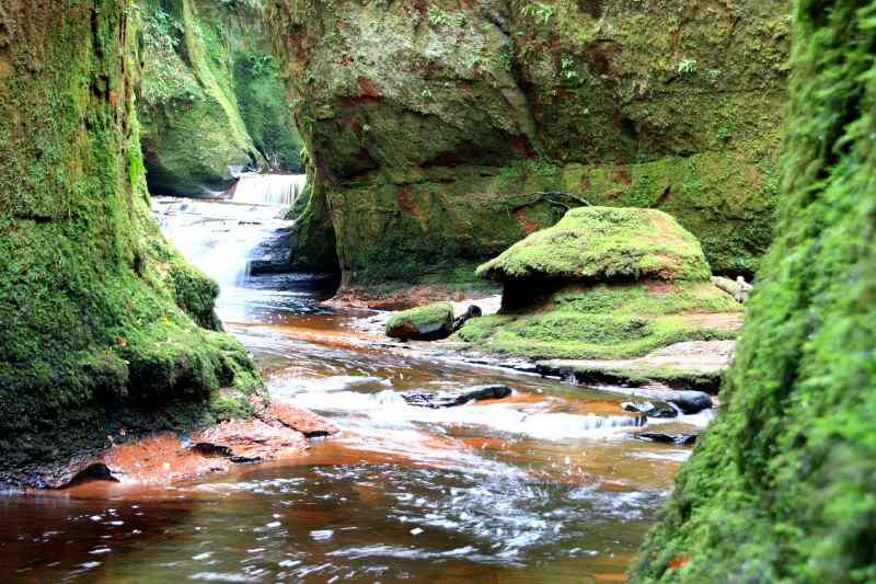 Finnich Glen en Écosse