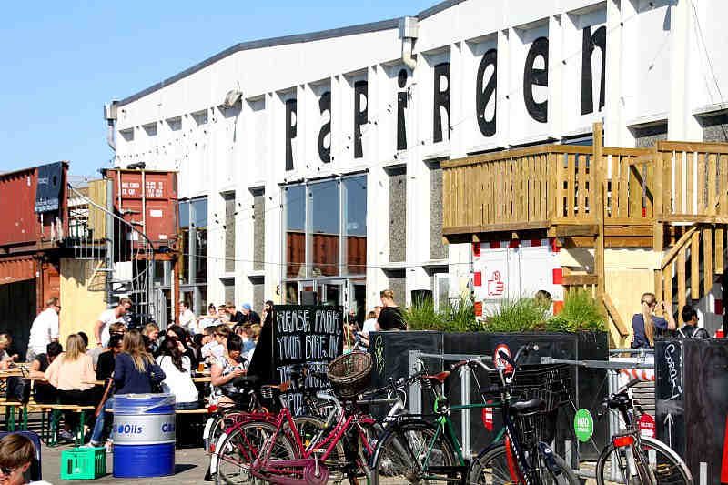 marché de Papirøen à Copenhague