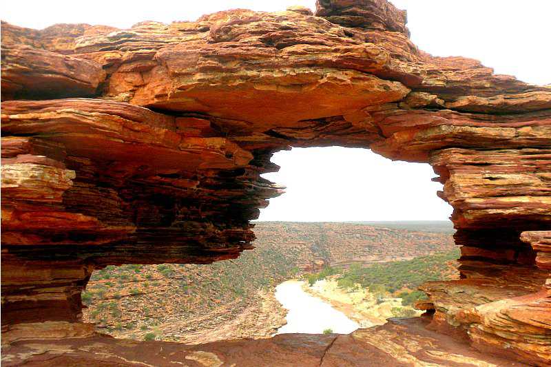 itinéraire sur la côte Ouest australienne