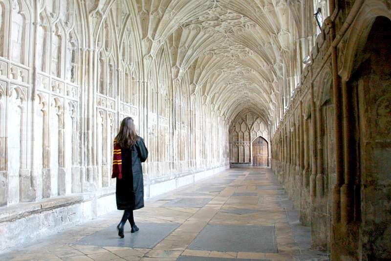 tous les lieux de tournage de Harry Potter : Cathédrale de Gloucester