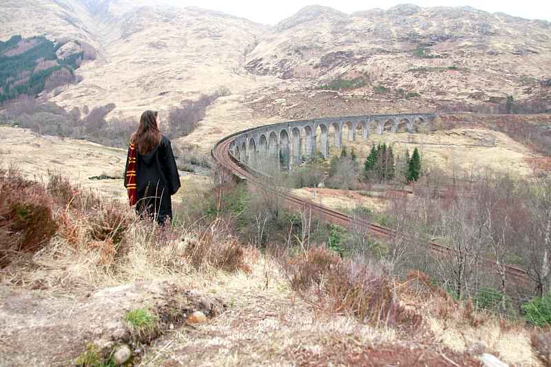 tous les lieux de tournage de Harry Potter : Glenfinnan Viaduc