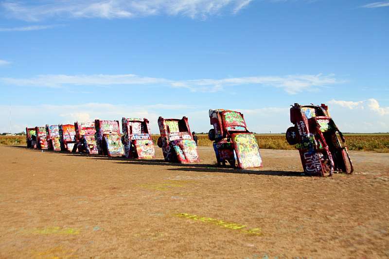 Cars sur la route 66