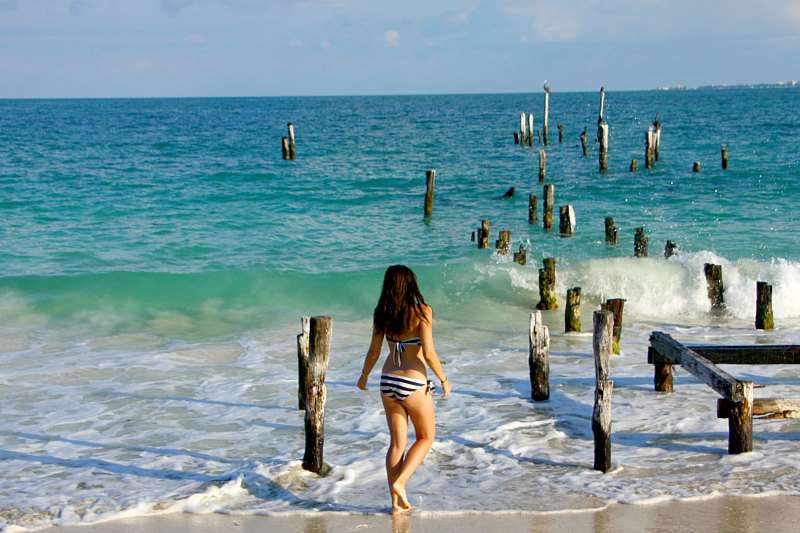 Road trip au Yucatan, isla blanca