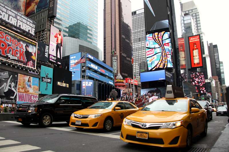 Activités à New York : Times Square