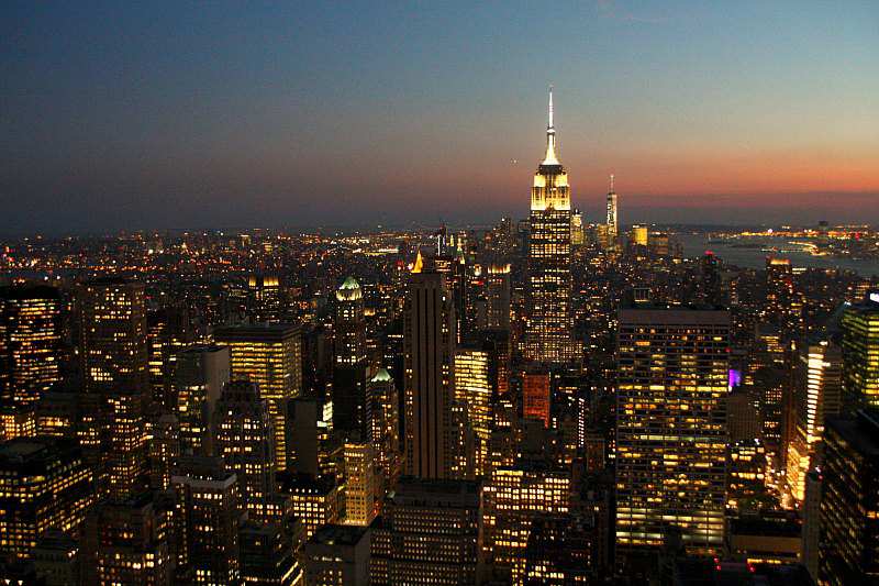 new york vue de nuit