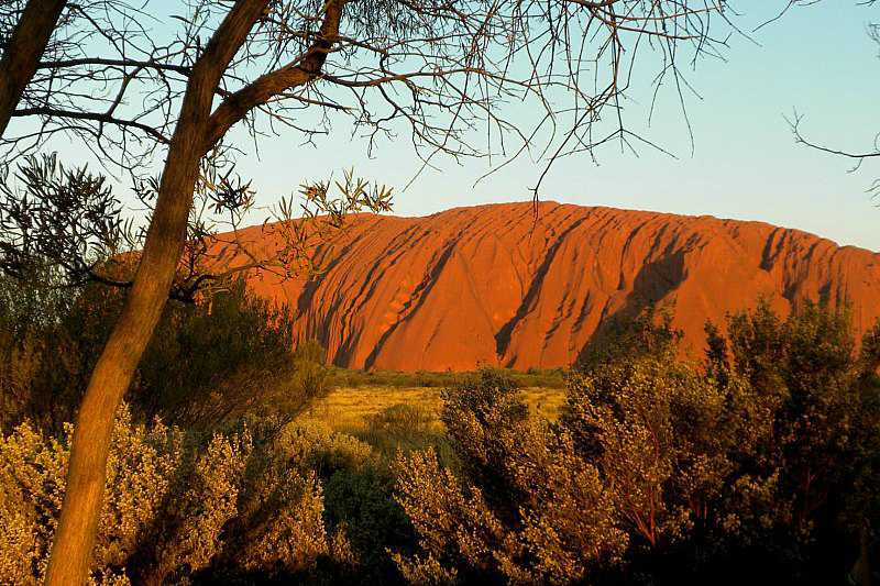 road trip dans le centre rouge en Australie