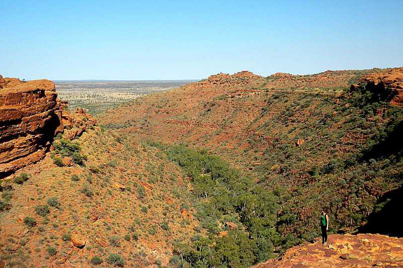 road trip dans le centre rouge en Australie