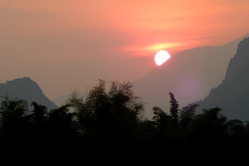 vang vieng au laos