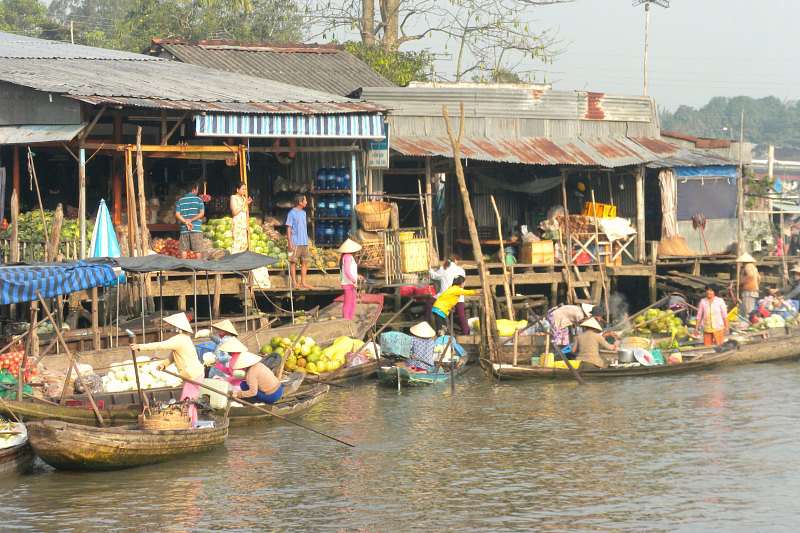 Voyager au Vietnam : delta du Mékong