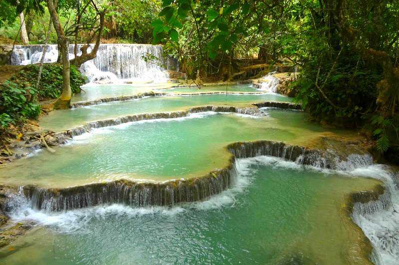 Luang Prabang au Laos : chutes de Kuang Si