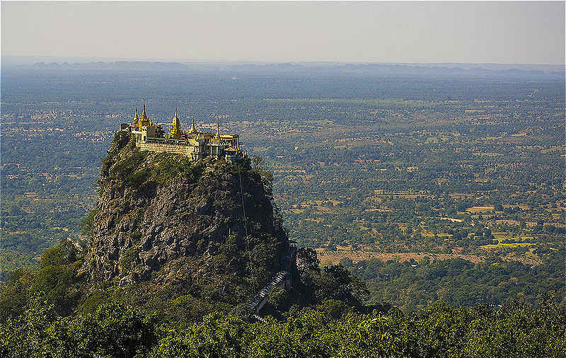 Itinéraire en Birmanie : Mont Popa