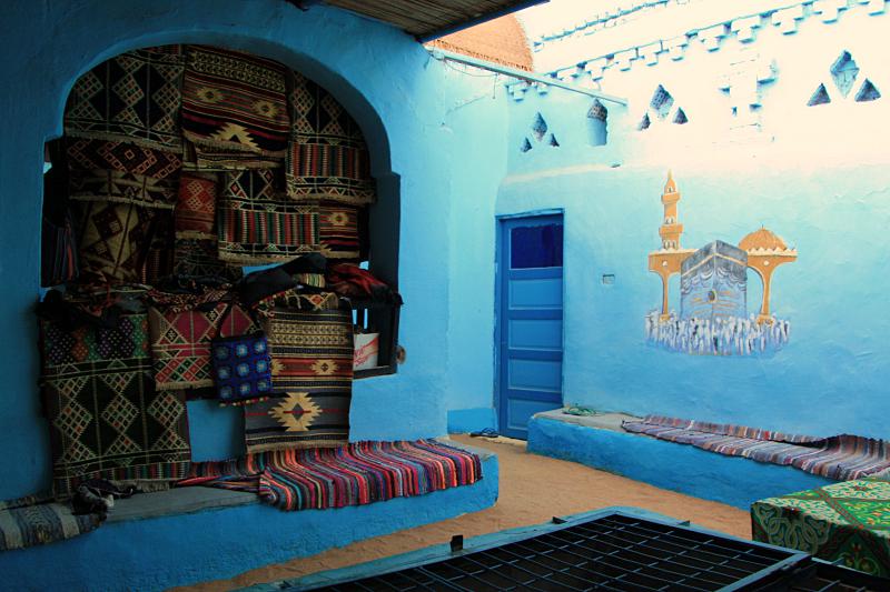 Visiter Assouan en Égypte : village nubien