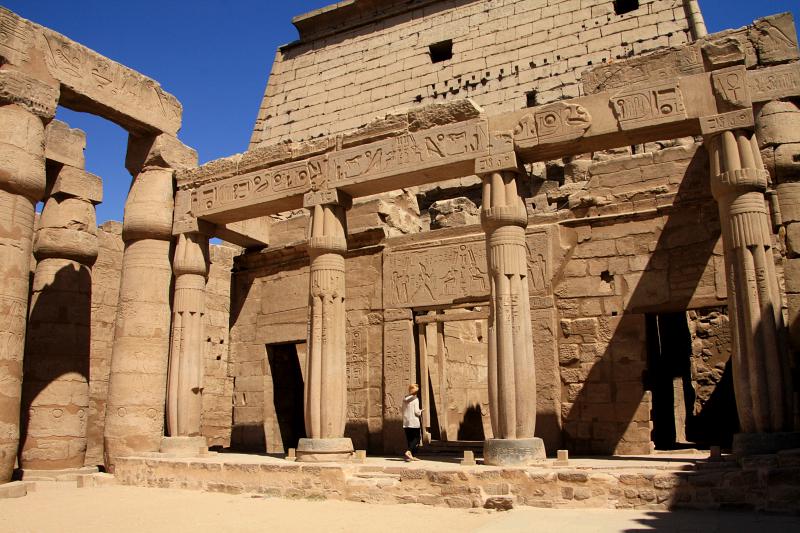 Visiter Louxor en Égypte : temple de Louxor