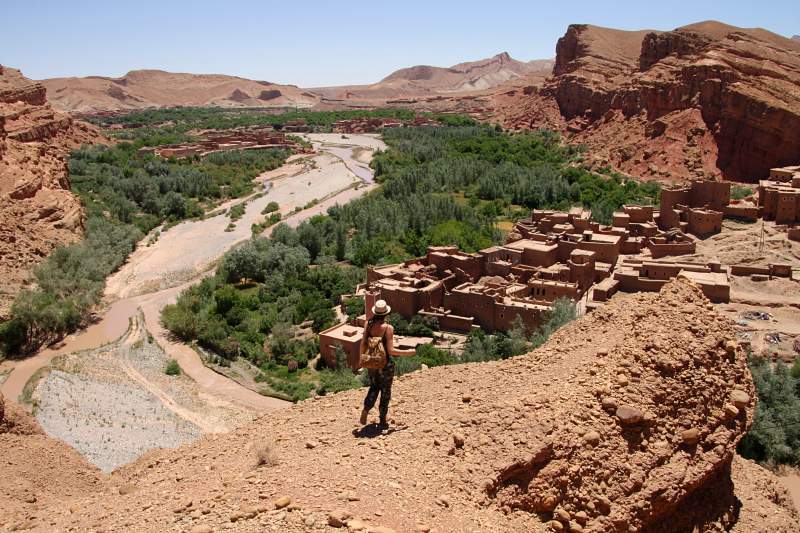 Organiser un voyage au Maroc - Vallée des roses