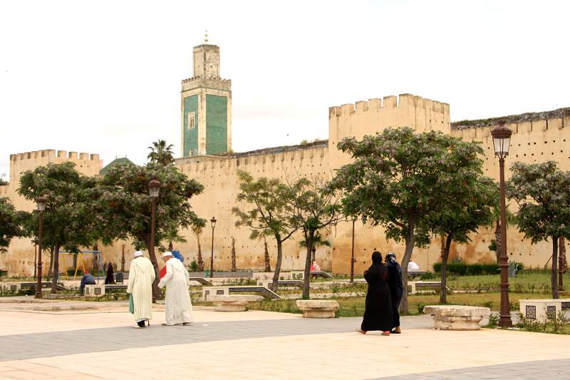 Visiter Meknès - porte