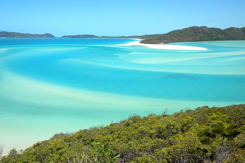 road trip sur la côte Est en Australie : whiteheaven beach