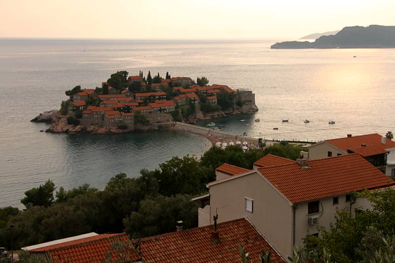 road trip au Monténégro : Sveti Stefan