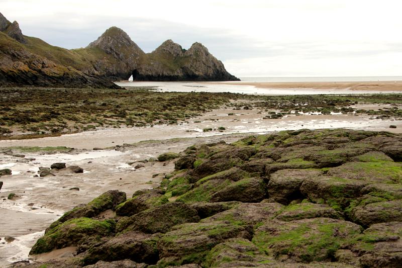 road trip au Pays de Galles : Three Cliffs bay