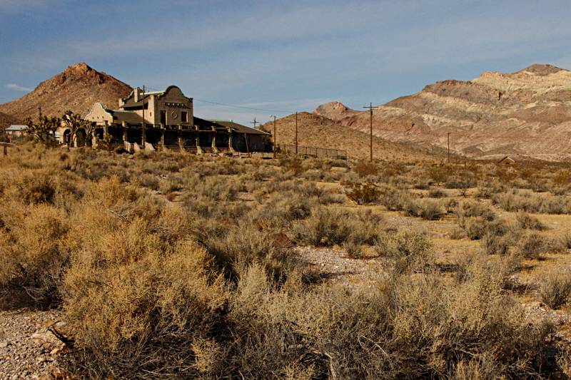 road trip aux États-Unis d'un mois : Rhyolite